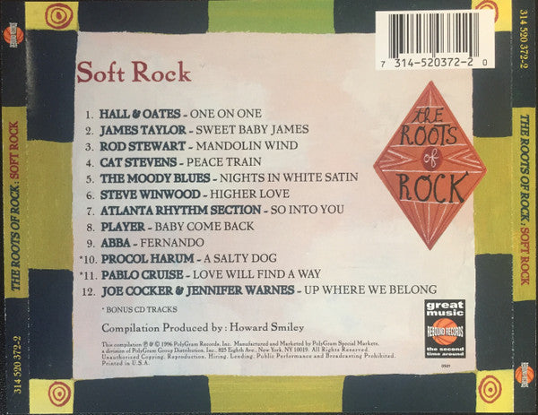 Various : The Roots Of Rock: Soft Rock (Compilation)