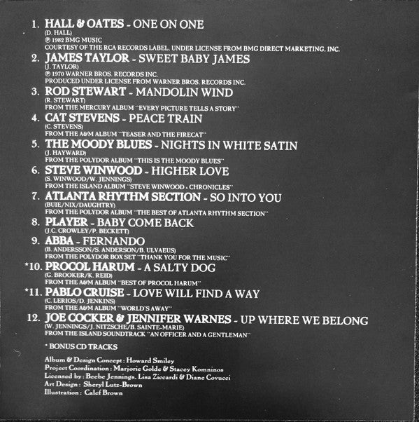 Various : The Roots Of Rock: Soft Rock (Compilation)