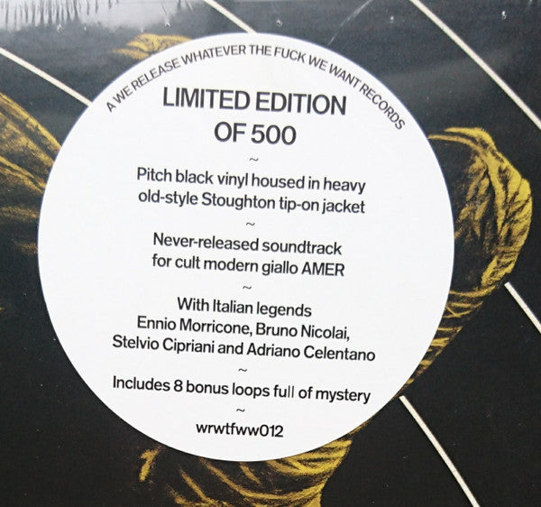 Various : Amer (Colonna Sonora Originale Del Film) (10",33 ⅓ RPM,Limited Edition)