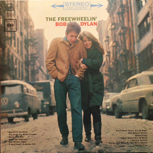 Bob Dylan : The Freewheelin' Bob Dylan (LP,Album,Reissue,Stereo)