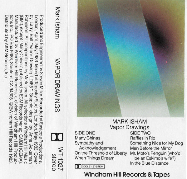 Mark Isham : Vapor Drawings (Album)