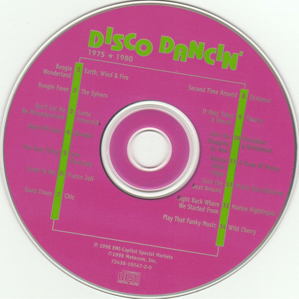 Various : Disco Dancin' (1975-1980) (Compilation)