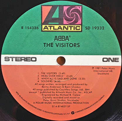 ABBA : The Visitors (LP,Album,Club Edition)
