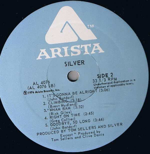Silver (10) : Silver (LP,Album)