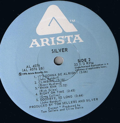 Silver (10) : Silver (LP,Album)