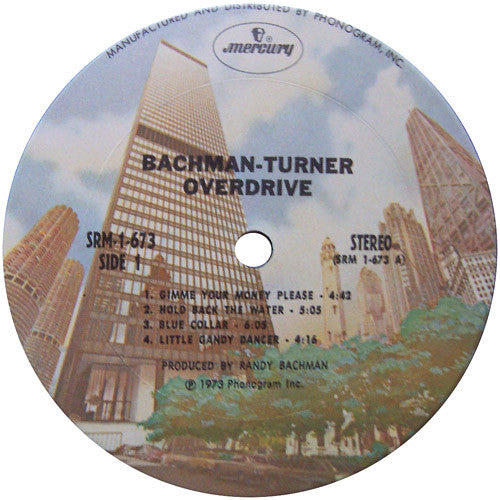 Bachman-Turner Overdrive : Bachman-Turner Overdrive (LP,Album,Reissue)