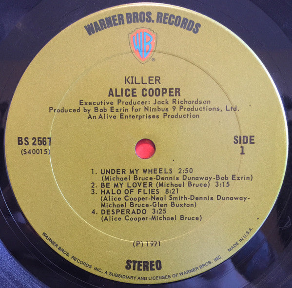 Alice Cooper : Killer (LP,Album,Stereo)