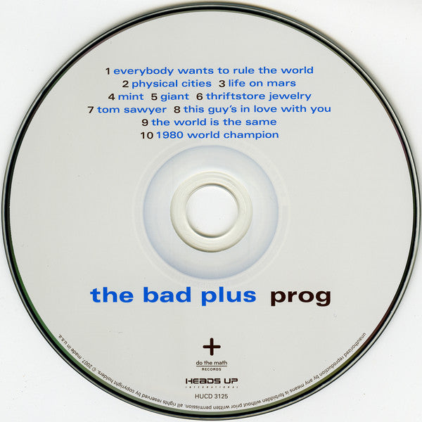 Bad Plus, The : Prog (Album)