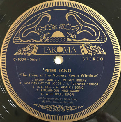 Peter Lang : The Thing At The Nursery Room Window (LP,Album)