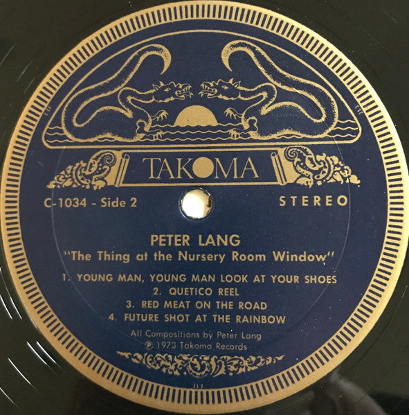 Peter Lang : The Thing At The Nursery Room Window (LP,Album)