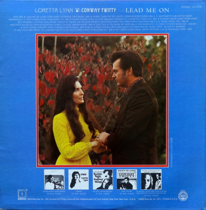 Conway Twitty & Loretta Lynn : Lead Me On (LP,Album,Stereo)