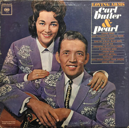 Carl & Pearl Butler : Loving Arms (LP,Mono)