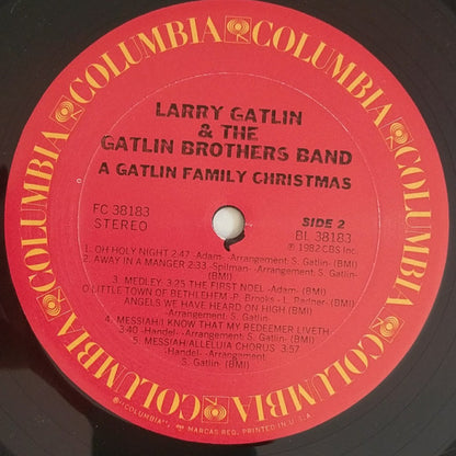 Larry Gatlin & The Gatlin Brothers : A Gatlin Family Christmas (LP,Album)