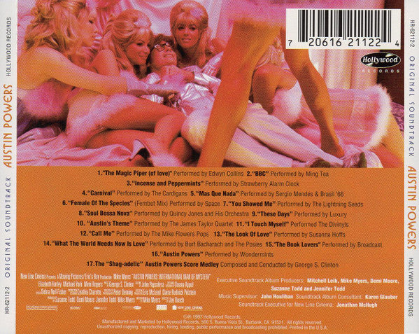 Various : Austin Powers International Man Of Mystery (Original Soundtrack) (Compilation)
