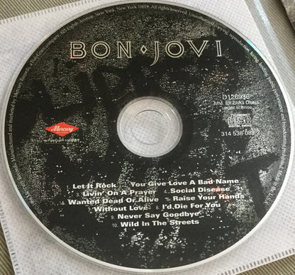 Bon Jovi : Slippery When Wet (Album,Club Edition,Reissue,Remastered)