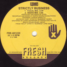 EPMD : Strictly Business (12",33 ⅓ RPM)
