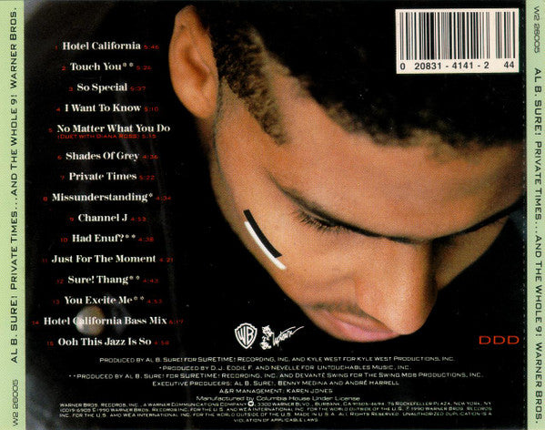 Al B. Sure! : Private Times...And The Whole 9! (Album,Club Edition)