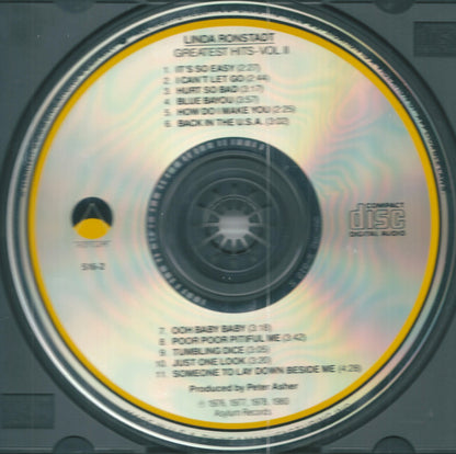 Linda Ronstadt : Greatest Hits Volume Two (Compilation)