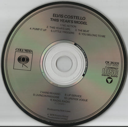 Elvis Costello & The Attractions : This Year's Model (Album,Reissue,Repress)
