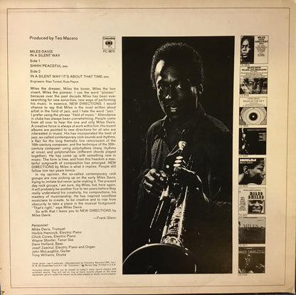 Miles Davis : In A Silent Way (LP,Album,Reissue)