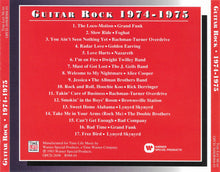 Various : Guitar Rock 1974-1975 (Compilation)