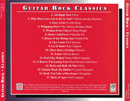Various : Guitar Rock - Classics (Compilation)