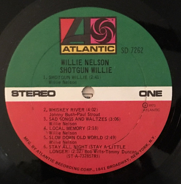 Willie Nelson : Shotgun Willie (LP,Album)
