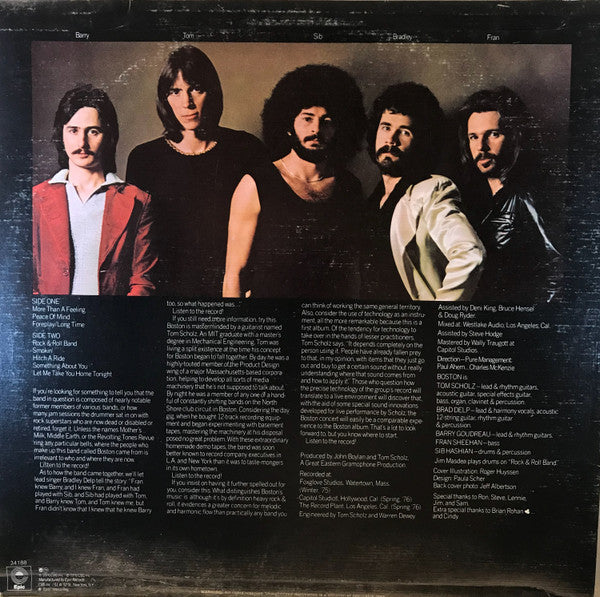 Boston : Boston (LP,Album)