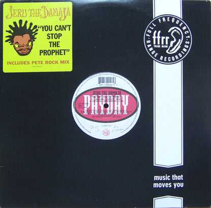 Jeru The Damaja : You Can't Stop The Prophet (12",33 ⅓ RPM)