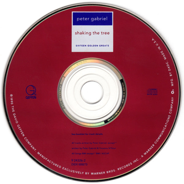 Peter Gabriel : Shaking The Tree (Sixteen Golden Greats) (Compilation)
