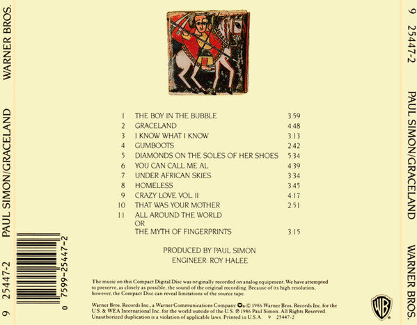 Paul Simon : Graceland (Album)