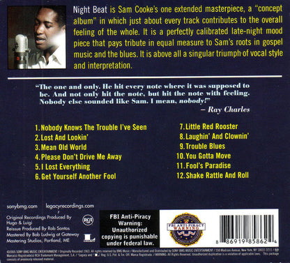 Sam Cooke : Night Beat (Album,Reissue)