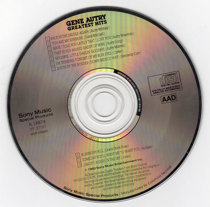 Gene Autry : Greatest Hits (Compilation)