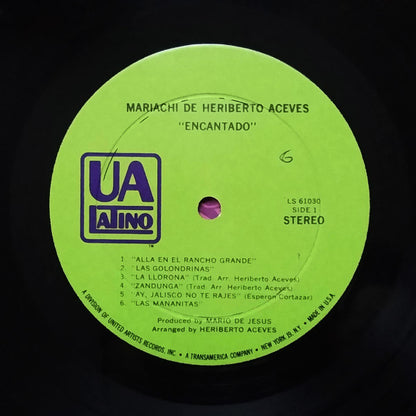 Heriberto Aceves : Encantado  (LP,Album,Stereo)