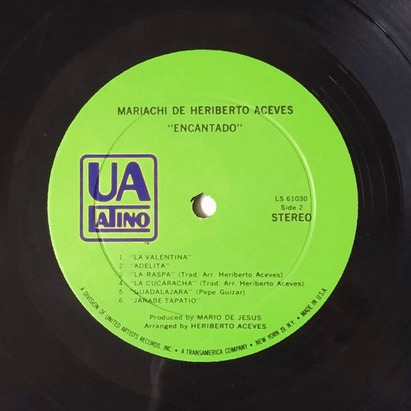 Heriberto Aceves : Encantado  (LP,Album,Stereo)