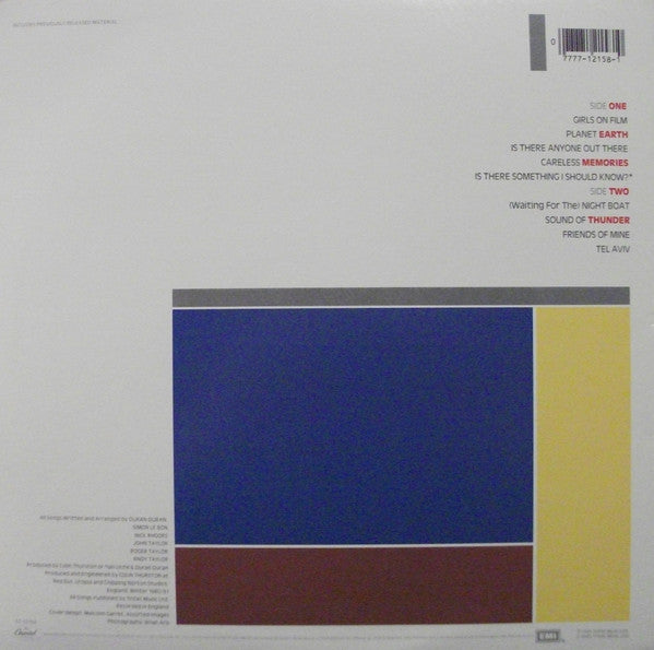 Duran Duran : Duran Duran (LP,Album,Reissue)
