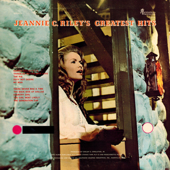 Jeannie C. Riley : Jeannie C. Riley's Greatest Hits (LP,Compilation)