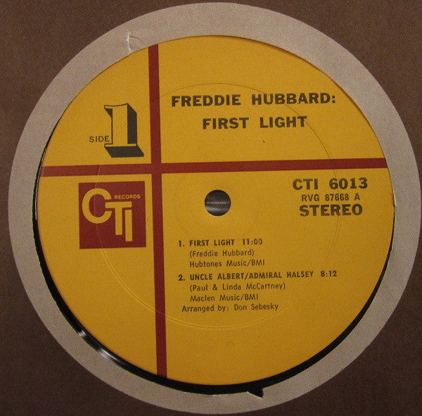 Freddie Hubbard : First Light (LP,Album)