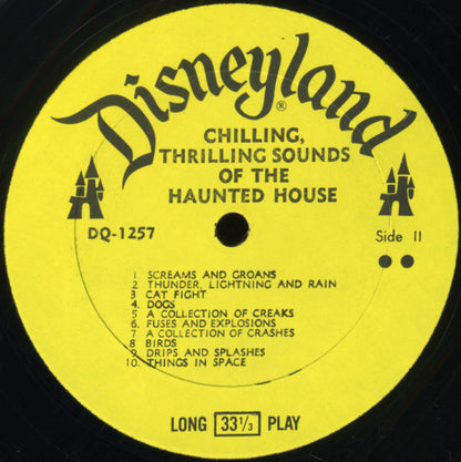 No Artist : Chilling, Thrilling Sounds Of The Haunted House (LP,Reissue,Mono)