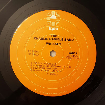 Charlie Daniels Band, The : Whiskey (LP,Album,Reissue)