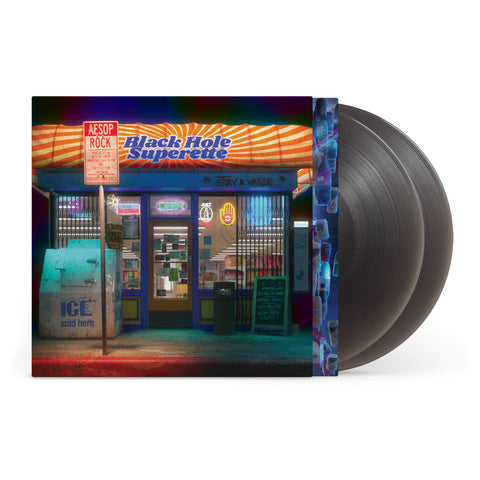 Aesop Rock - Black Hole Superette (2LP Black Ice Vinyl) UPC: 826257041111