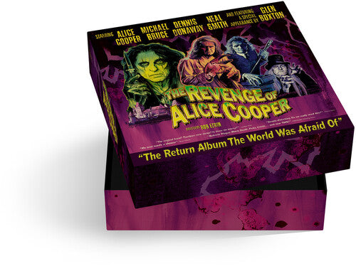 Alice Cooper - The Revenge Of Alice Cooper (CD Boxset, 7inch, T-shirt, Art Print) UPC: 4029759206835
