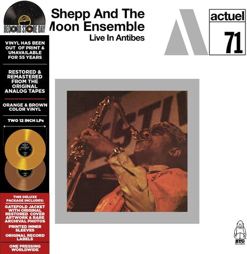 Archie Shepp and The Full Moon Ensemble - The Complete Live in Antibes (RSD 2025, 2LP Orange / Brown Vinyl) UPC: 3700477838249