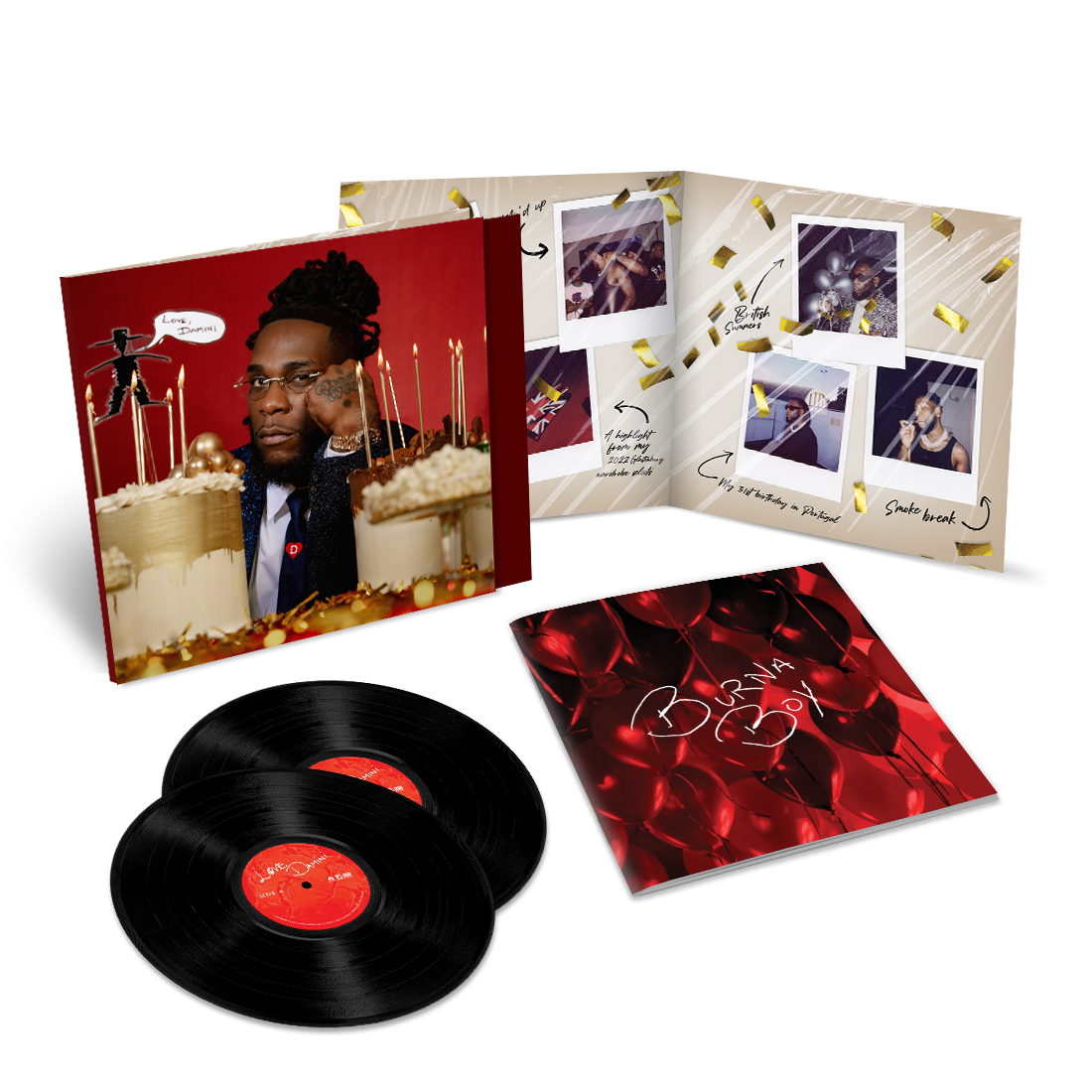 Burna Boy - Love, Damini (2LP Vinyl) UPC: 075678626616