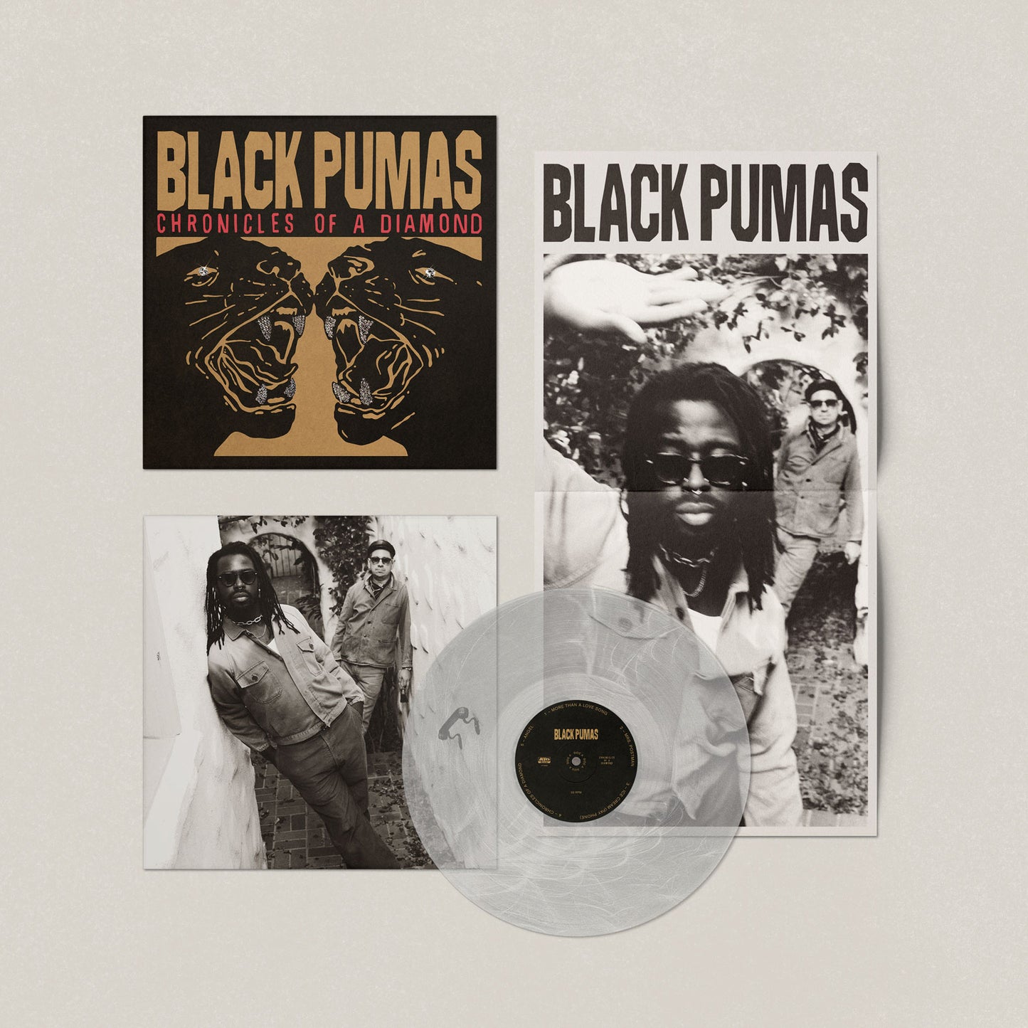 Black Pumas - Chronicles of a Diamond (Standard Edition, Clear LP Vinyl)