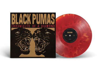 Black Pumas - Chronicles of a Diamond (Indie Exclusive, Cloudy Red LP Vinyl) UPC: 880882585617