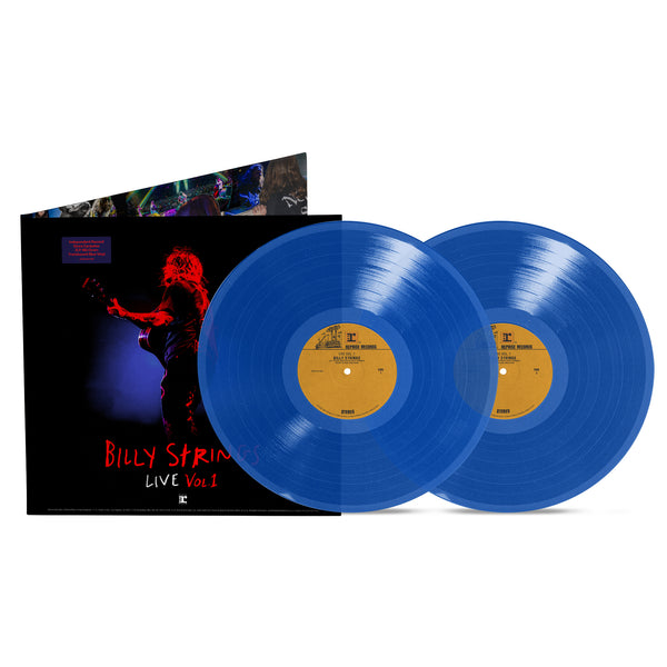 Billy Strings - Live Volume 1 (Indie Exclusive, 2LP Translucent Blue Vinyl)
