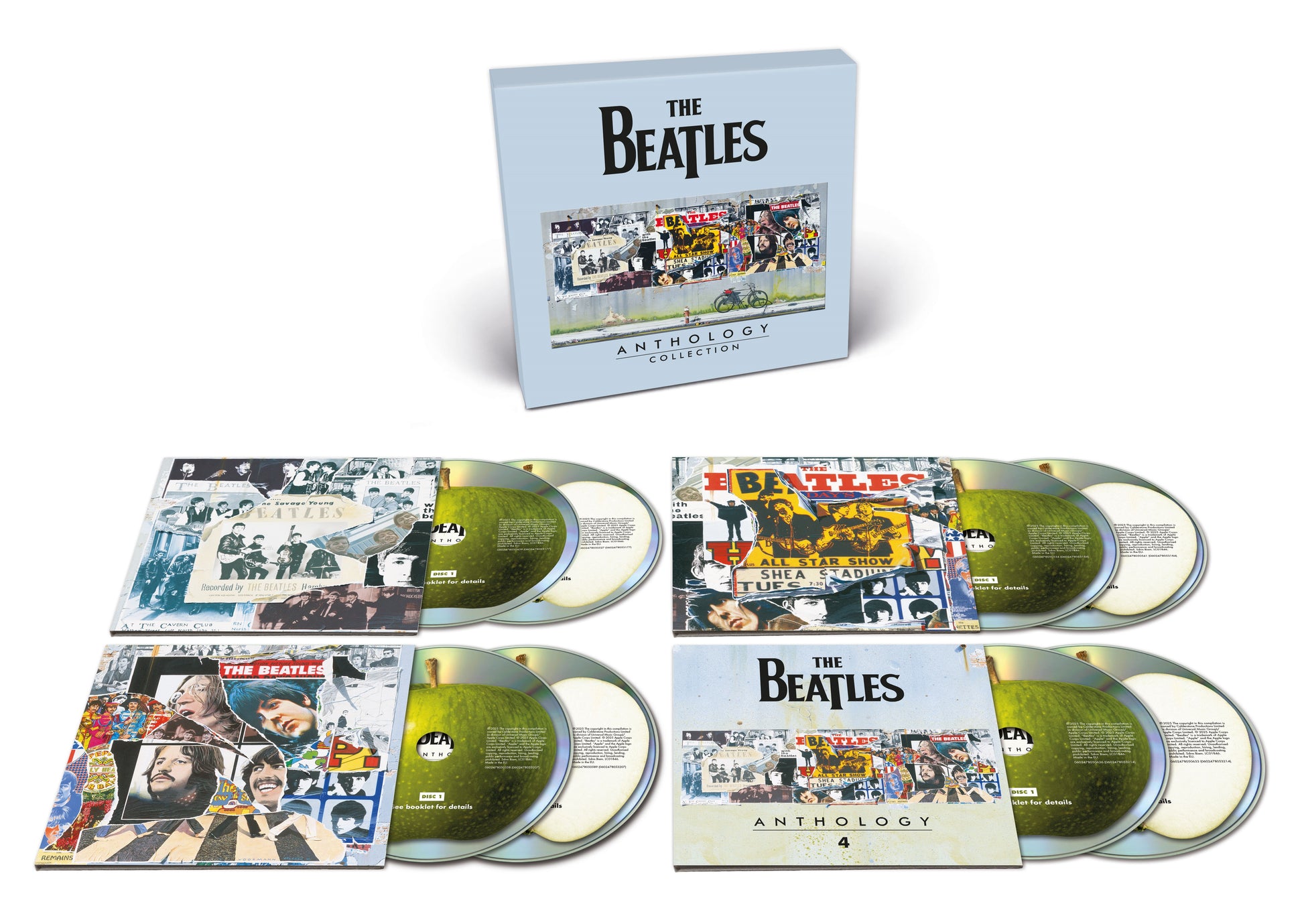 The Beatles - Anthology Collection (8 CDs Box Set) UPC: 602475840428