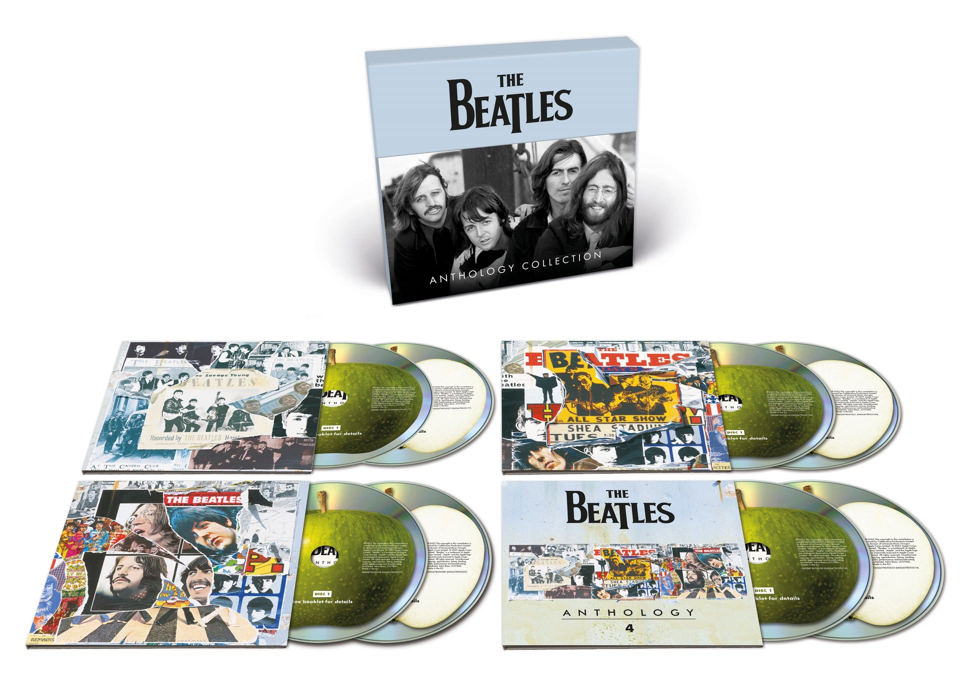 The Beatles - Anthology Collection (8 CDs Box Set) UPC: 602475840428