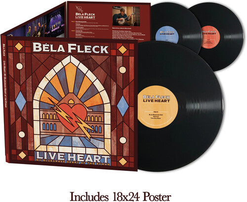 Béla Fleck - Live Heart: My Bluegrass Heart At The Ryman (3LP Vinyl) UPC: 732388034888